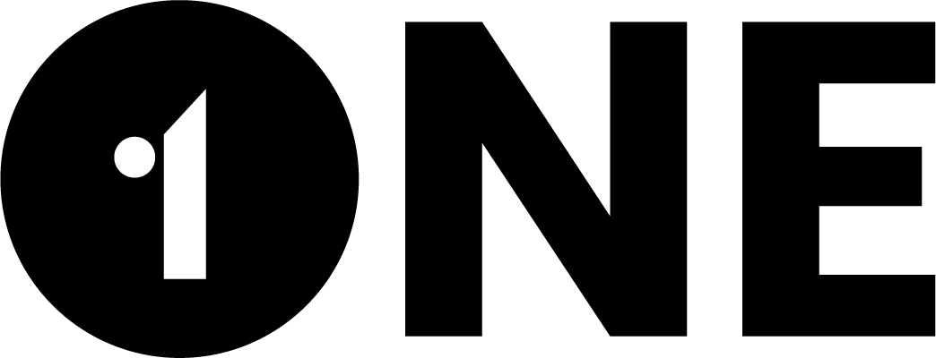 1 one logo